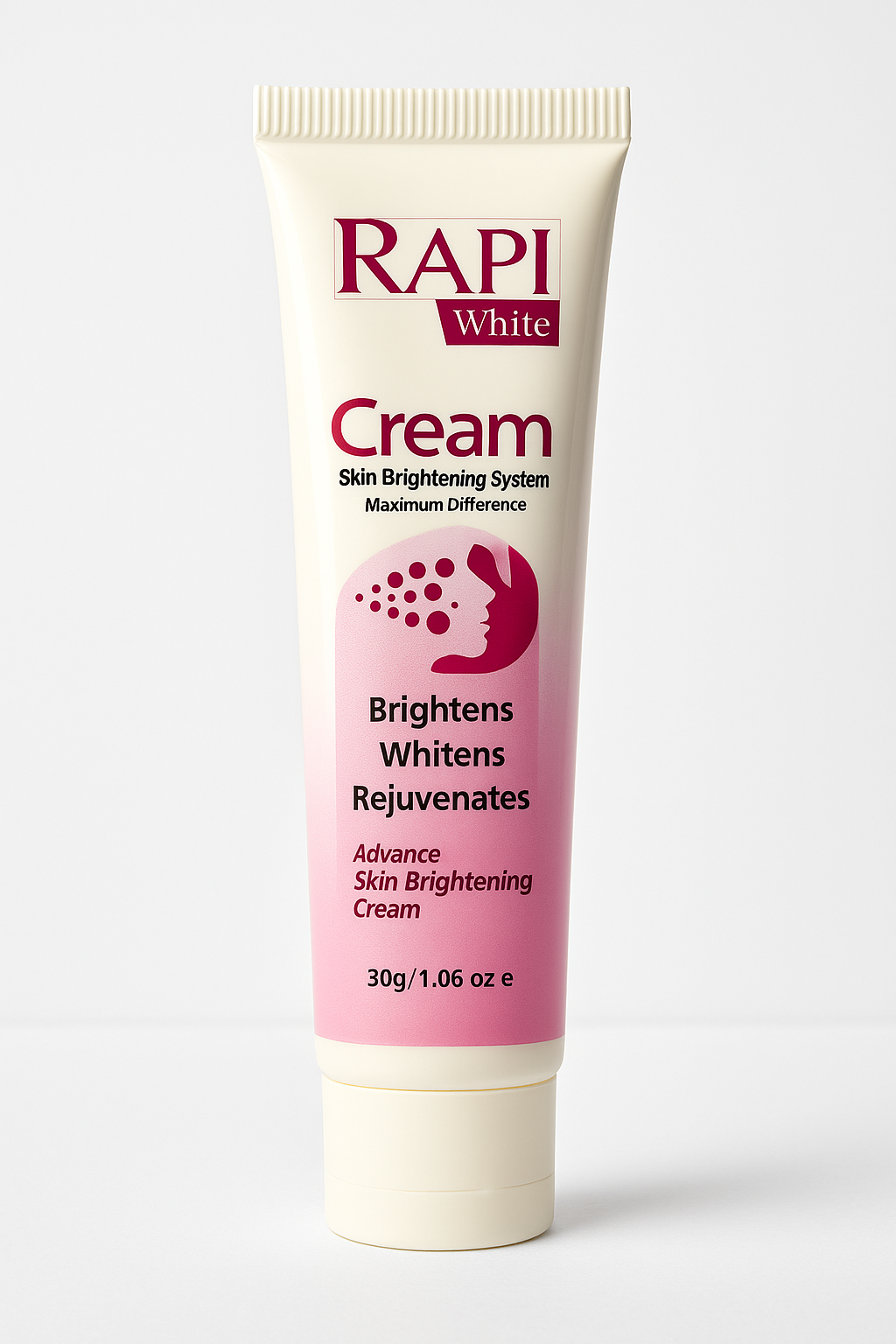 RapiWhite Skin Brightening Cream – Hypoallergenic, Non-Greasy, Rejuvenating Glow Moisturizer for All Skin Types, 30g (1.06 oz)