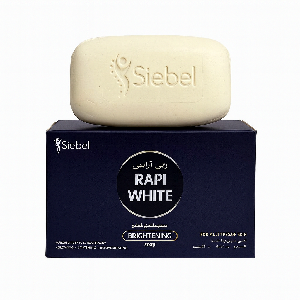 RapiWhite Skin Brightening Soap – Glowing, Softening & Rejuvenating Cleanser for All Skin Types, Hypoallergenic Formula