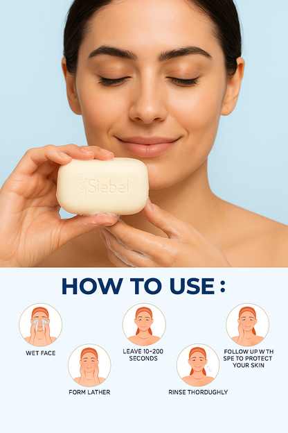 RapiWhite Skin Brightening Soap – Glowing, Softening & Rejuvenating Cleanser for All Skin Types, Hypoallergenic Formula